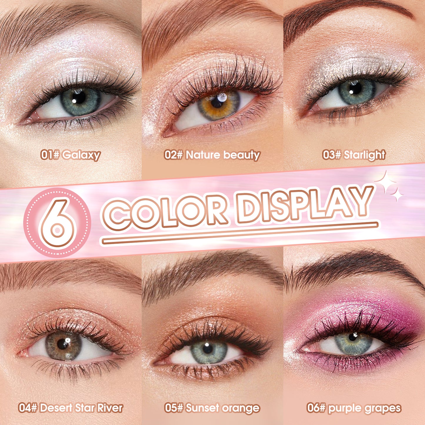 Skyko Liquid Eye Shadow Eyeshadow Fine Shining Crystal Glitter Eye Flashing Super Flashing Lying Silkworm Brightening Liquid High Gloss