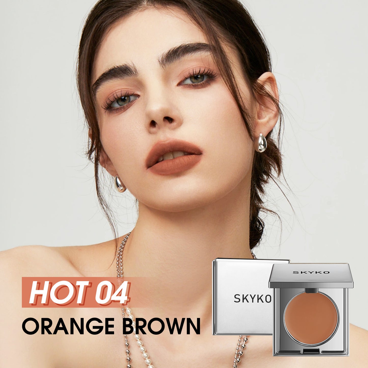 Skyko Cream Blush Multi-Purpose Natural Face Makeup Blusher Dual Use for Lips and Cheeks