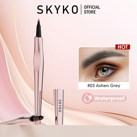 Skyko Waterproof Liquid Eyebrow Pencil 24 hours Long Lasting