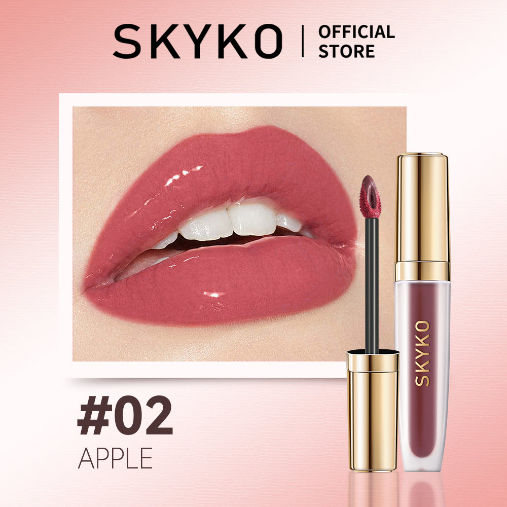 Skyko Lip Gloss Hydrating Glass Lip Moisturizing Mirror Lip Glaze Lipstick Waterproof and long-lasting Lip Makeup