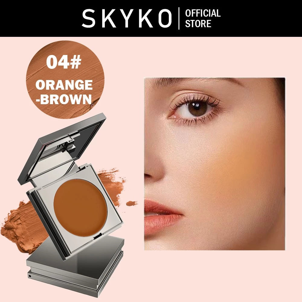 COD SKYKO Cream Blush Multi-Purpose Natural Face Makeup Blusher Dual Use for Lips and Cheeks