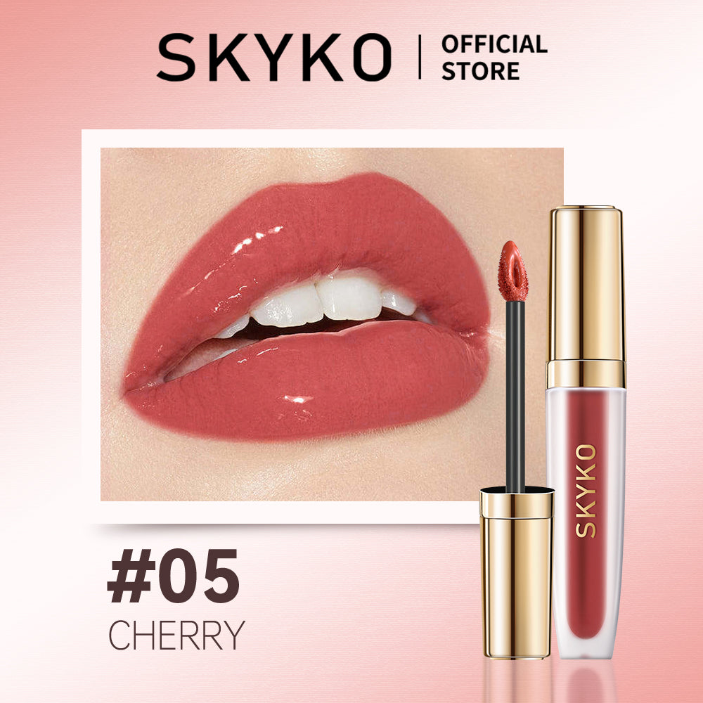 Skyko Lip Gloss Hydrating Glass Lip Moisturizing Mirror Lip Glaze Lipstick Waterproof and long-lasting Lip Makeup